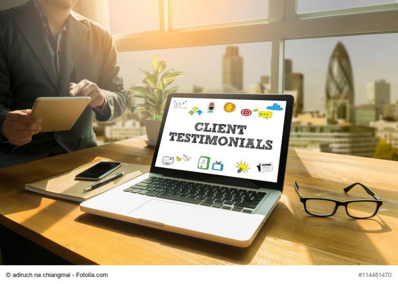 Referenzen und Leistungsbelege sind Conversion-Booster