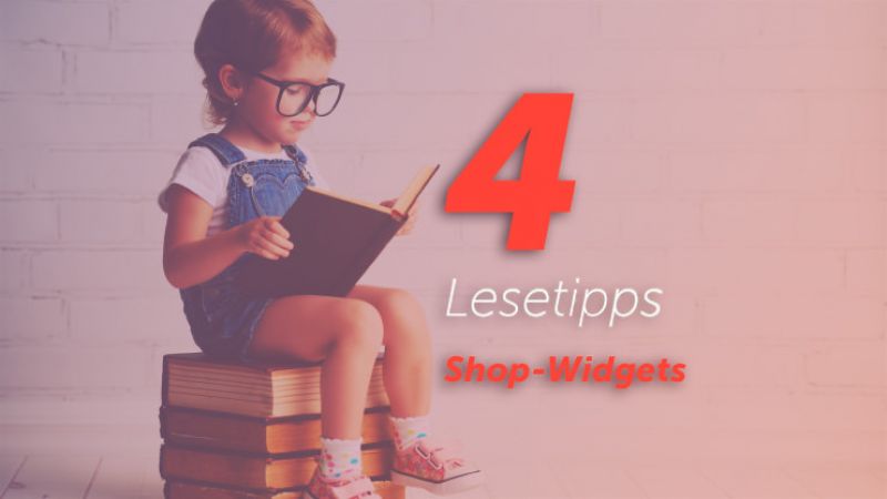 4 Artikel zu Shop-Widgets, die du lesen solltest!