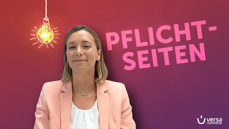 #8 Pflichtseiten – VersaCommerce Interview