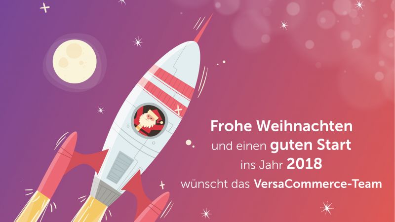 Das Team von VersaCommerce wünscht fröhliche Weihnachten