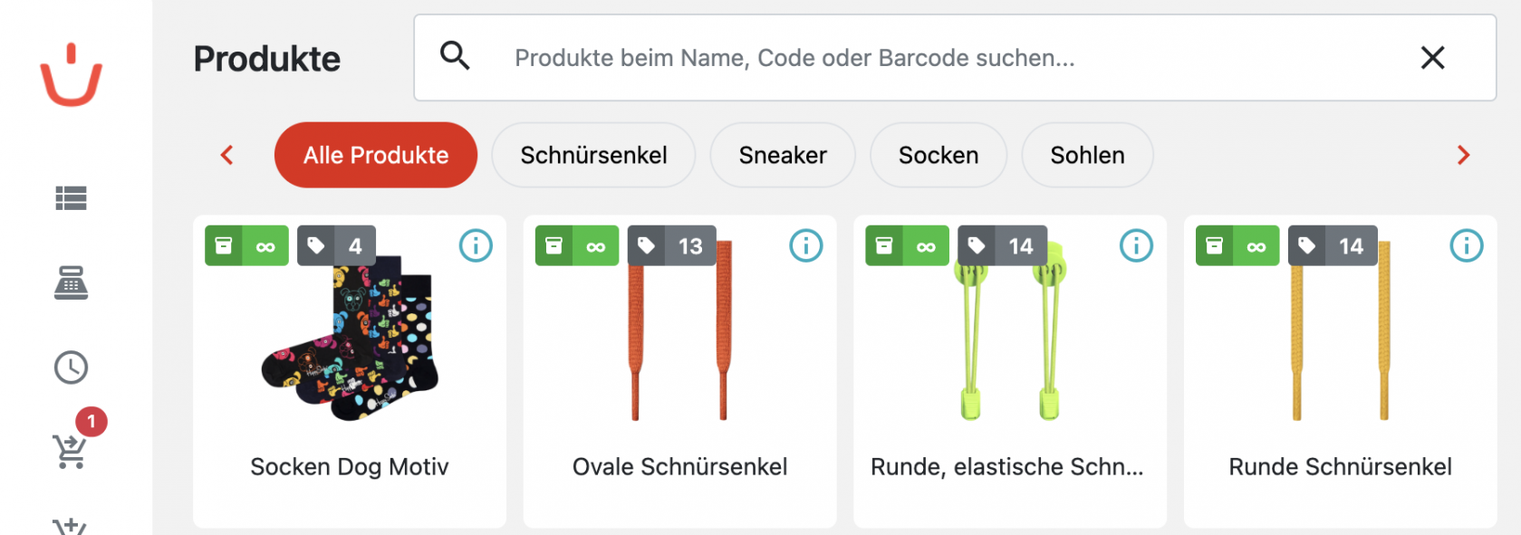 Kürzere Ladezeit in der Kasse